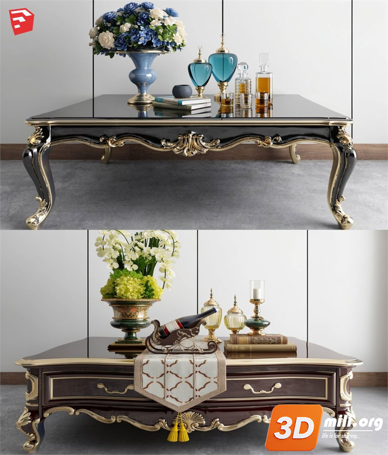 Tea Table Skp Files 
